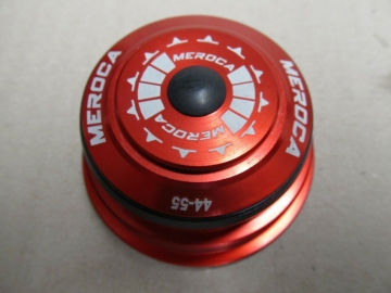 Meroca 44-55 Alu A-Head Steuersatz Tapered rot ZS55/40 ZS44/28.6
