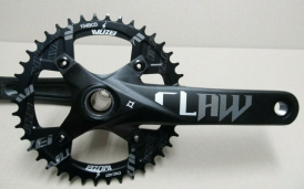 Prowheel Claw Kurbelgarnitur 175mm 42 Zhne schwarz
