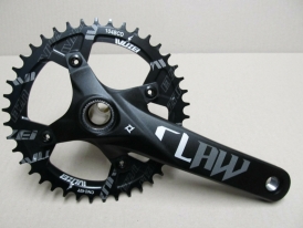 Prowheel Claw Kurbelgarnitur 175mm 42 Zhne schwarz