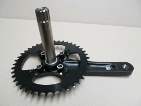 Prowheel Claw Kurbelgarnitur 175mm 42 Zhne schwarz